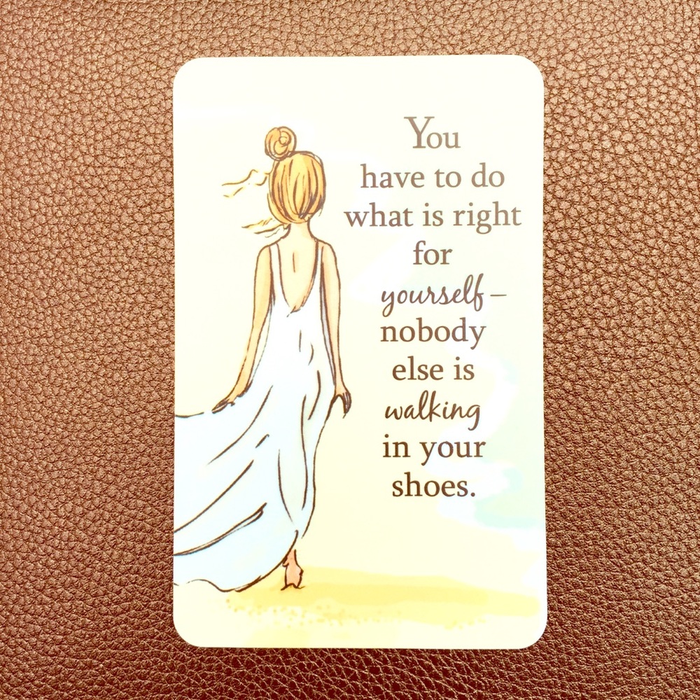 👡 FREE 👡 You for yourself — Wallet Card